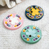 Pet puzzle feeder with hidden treats