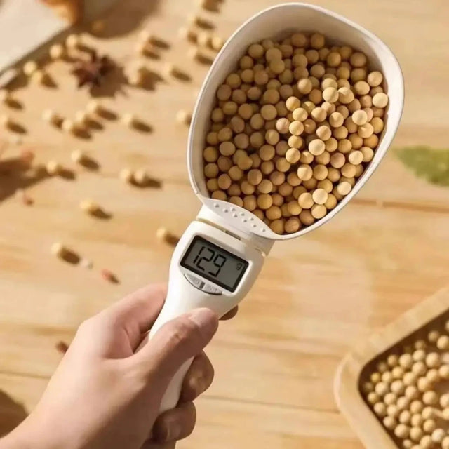 Pawvelin digital pet food measuring spoon