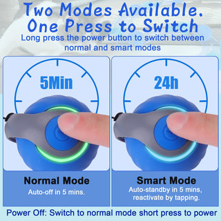 Cat ball diagram showing normal and intelligent play modes