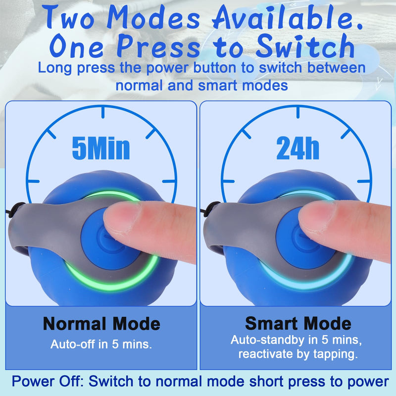 Cat ball diagram showing normal and intelligent play modes